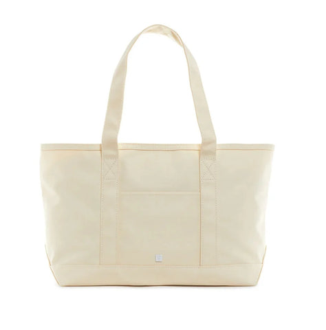 TRVL Design Medium Tote - Natural Coated Canvas