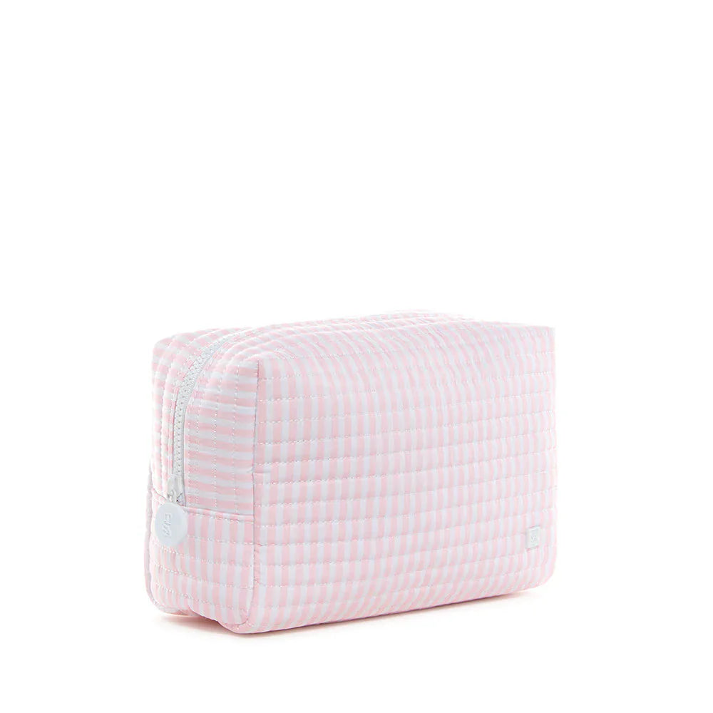 TRVL Design Quilted Everyday Bag - Pimlico Stripe Pink