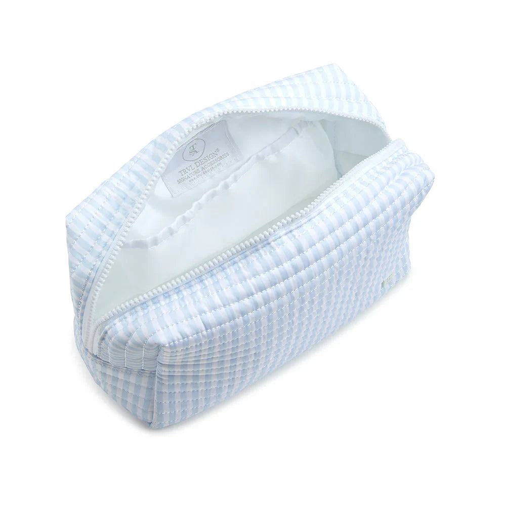 TRVL Design Quilted Everyday Bag - Pimlico Stripe Blue