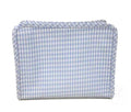 TRVL Design Roadie Zip Pouch - Gingham Mist