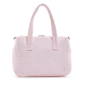 TRVL Design Quilted Stroller Bag - Pimlico Stripe Pink