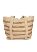The Original Straw Traveler Bag - Toast Stripe