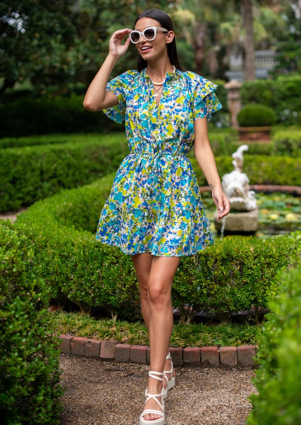 Elizabeth James - Tinsley Dress - Hidden Paradise