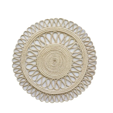 Double Loop Placemat - Natural