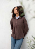 Voyageur By Mersea - Moderne Oxford Tee - Chocolate