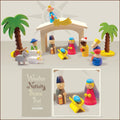 Wooden Nativity 12PC/Set