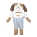 Zubels -Knit Dog Doll with Embroidered Romper