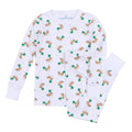 Mini Mallard Long Pajamas - Green