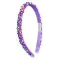 Kids Thin Sprinkle Headband - Purple