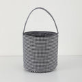 Gingham Bucket Bag - Black Gingham