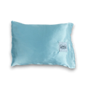 Satin Travel Pillow - Blue