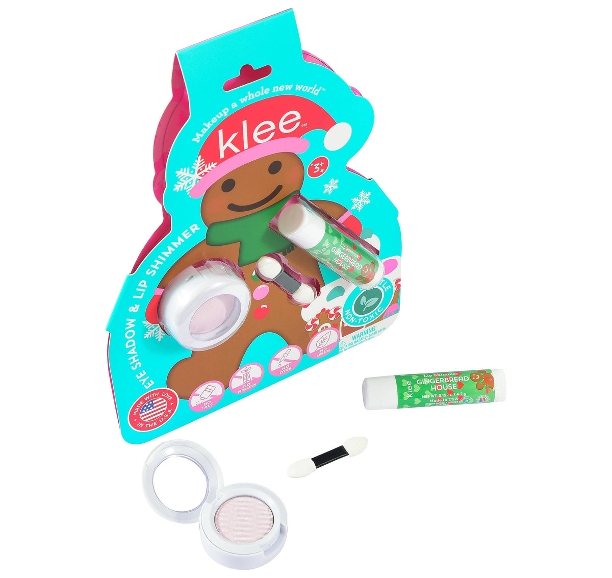 Holiday Eye Shadow Lip Shimmer Set: Snowflake Shimmer