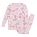 Animal Crackers Long Pajamas - Pink