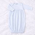 Mini Stripes Gown - Blue