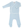 Milen Kimono Set - Special Knit Blue