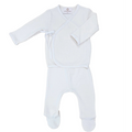 Milen Kimono Set - Special Knit White