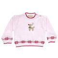 Reindeer Knit Sweater - Pink