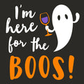 Funny Halloween Cocktail Napkins | Here For The Boos