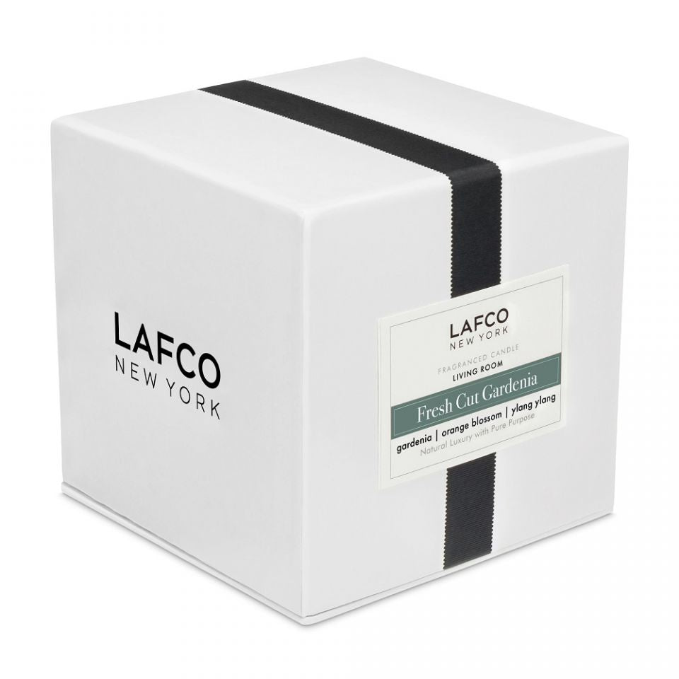 LAFCO Fresh Cut Gardenia Candle - Living Room